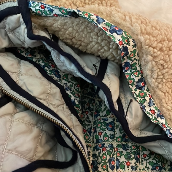 The Great. Reversible Quilted Jacket Sz 2/M - Picture 10 of 11